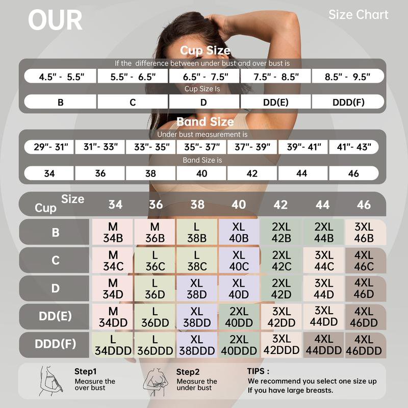 🔥Time-Limited Offer - Full coverage wireless bra