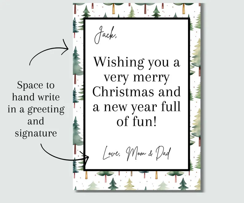 🔥Final 3 Hours: 70% OFF -🎄Christmas Surprise Card Book – Hardcover Gift with Fun on Every Page 📚