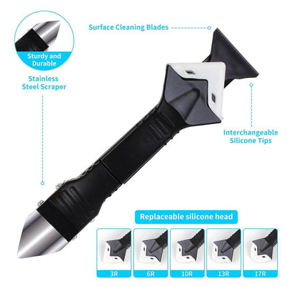 🔥Final 3 Hours: 80% OFF - 🔧 11-in-1 Silicone Caulking Tool — One Tool for Perfect Sealing Every Time