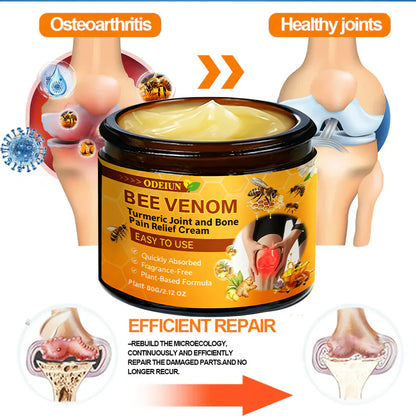 🔥Final 3 Hours: 80% OFF - ODEIUN™ Turmeric & Bee Venom Joint and Bone Pain Relief Cream🐝