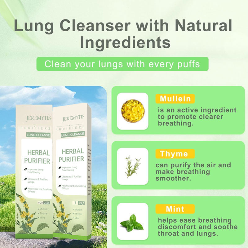 JEREMYTIS™ Mullein Diffuser & Relaxation Stick – Soothes Lungs, Detoxifies, Freshens Breath