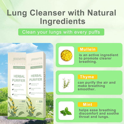 JEREMYTIS™ Mullein Diffuser & Relaxation Stick – Soothes Lungs, Detoxifies, Freshens Breath