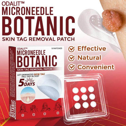 🔥Final 3 Hours: 80% OFF - ODALIT™ MicroNeedle Botanic Skin Tag Removal Patch 🇺🇸 Made in the USA