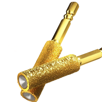 🔥Time-Limited Offer - 🛠️2-in-1 Hexagonal Shank Brazing Dry Drilling Specialized Hole Opener