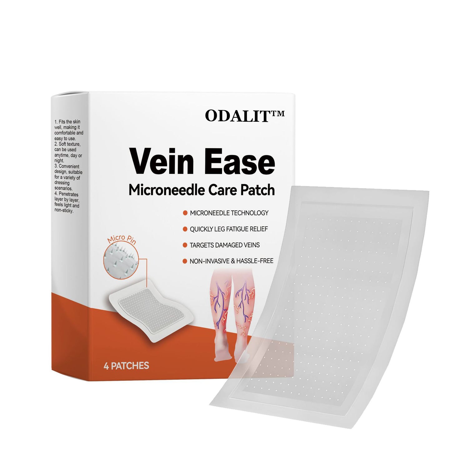 ODALIT™ Vein Ease Microneedle Care Patch