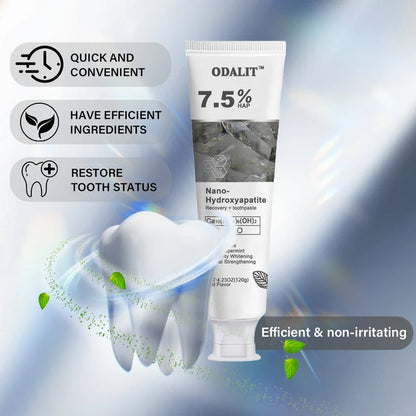 🔥Final 3 Hours: 80% OFF - ODALIT™ Fluoride-Free Nano-Hydroxyapatite Toothpaste