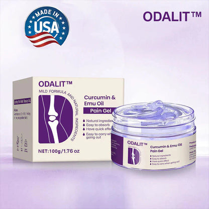 🔥Final 3 Hours: 80% OFF - ODALIT™ Curcumin & Emu Oil Pain Gel – 🏥Backed by US Osteopathic Experts