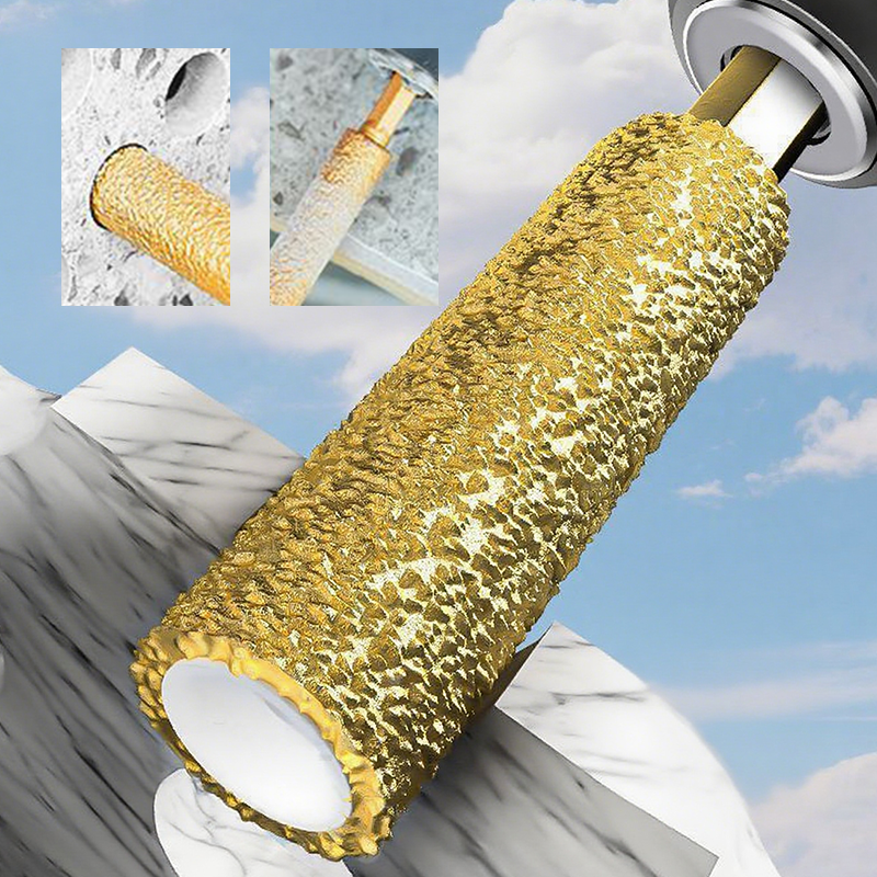 🔥Time-Limited Offer - 🛠️2-in-1 Hexagonal Shank Brazing Dry Drilling Specialized Hole Opener