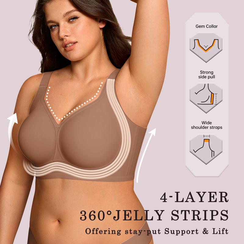 🔥Time-Limited Offer - Full coverage wireless bra