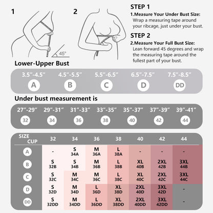 Wireless Womens Comfortable Wireless Bras Push Up Bralettes Seamless Tshirts Bras Deep V