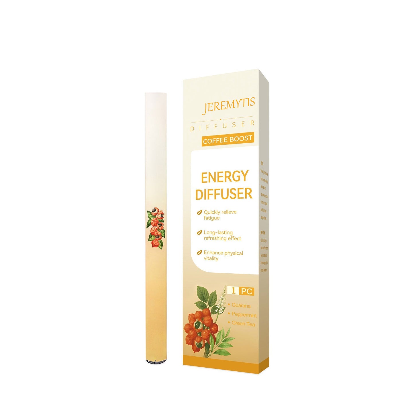 JEREMYTIS™ Mullein Diffuser & Relaxation Stick – Soothes Lungs, Detoxifies, Freshens Breath