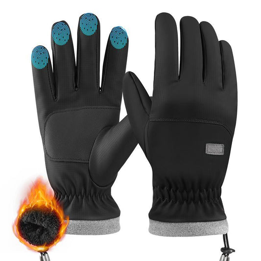 Winter Waterproof Ski Snow Warm Gloves for Women Men, Windproof Cold Weather Thermal with Touchscreen Fingers, for Running Driving Cycling Hiking Biking Outdoor