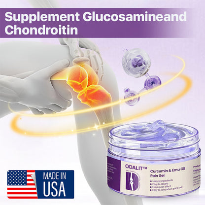 🔥Final 3 Hours: 80% OFF - ODALIT™ Curcumin & Emu Oil Pain Gel – 🏥Backed by US Osteopathic Experts