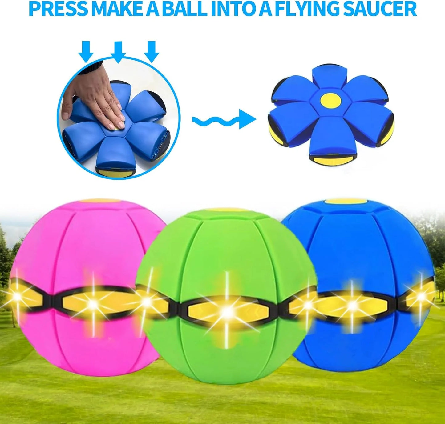 🔥Time-Limited Offer - 🛸Elastic Flying Saucer Ball🏀