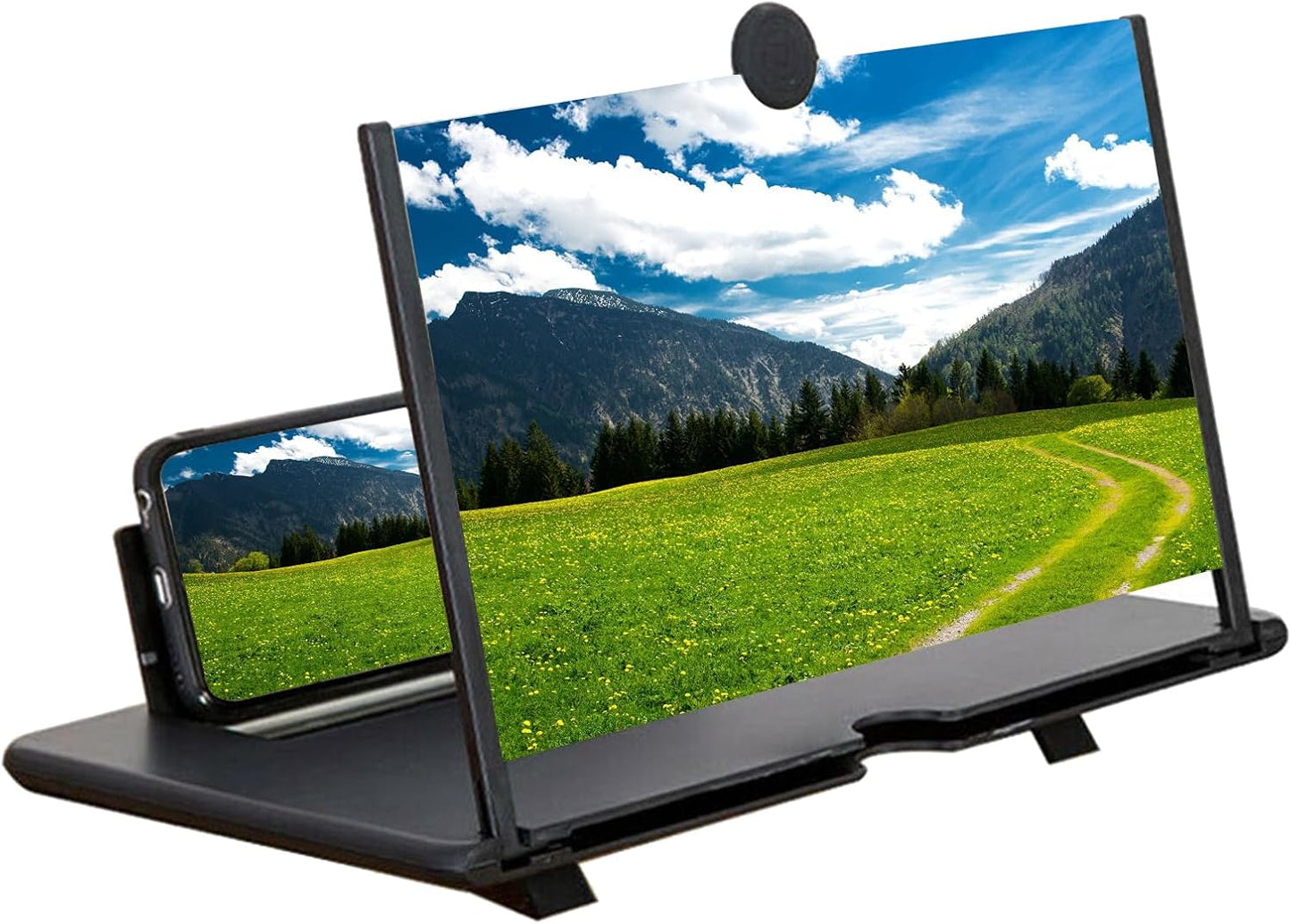 🔥Final 3 Hours: 80% OFF -📱Desktop Phone Screen Magnifier with Extendable Stand🔍