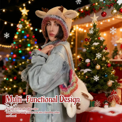 🔥🎄 Christmas Time Limited Offer -🎅Original Design Festive Christmas Antler Hat