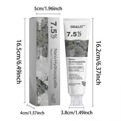 🔥Final 3 Hours: 80% OFF - ODALIT™ Fluoride-Free Nano-Hydroxyapatite Toothpaste