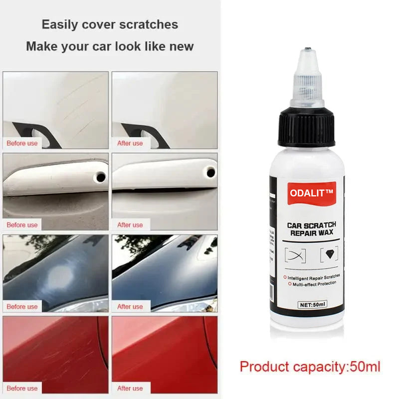 🔥Final 3 Hours: 80% OFF - ODALIT™ Car Scratches Repairing & Polishing Wax Paint Ultimate Paint Restorer