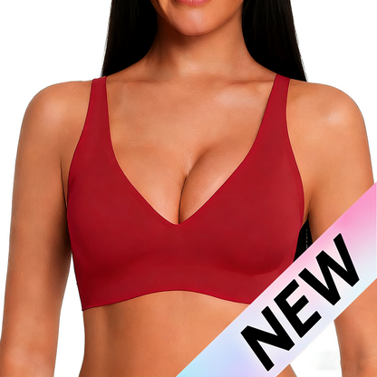 Wireless Womens Comfortable Wireless Bras Push Up Bralettes Seamless Tshirts Bras Deep V
