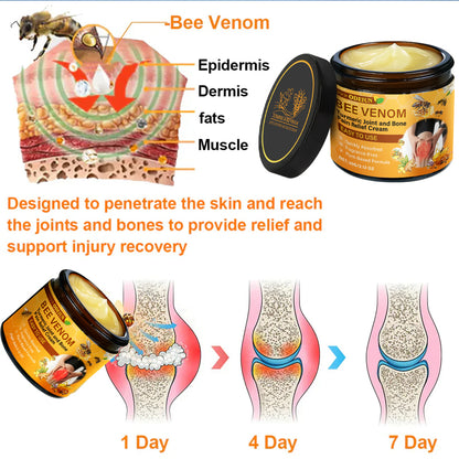 🔥Final 3 Hours: 80% OFF - ODEIUN™ Turmeric & Bee Venom Joint and Bone Pain Relief Cream🐝