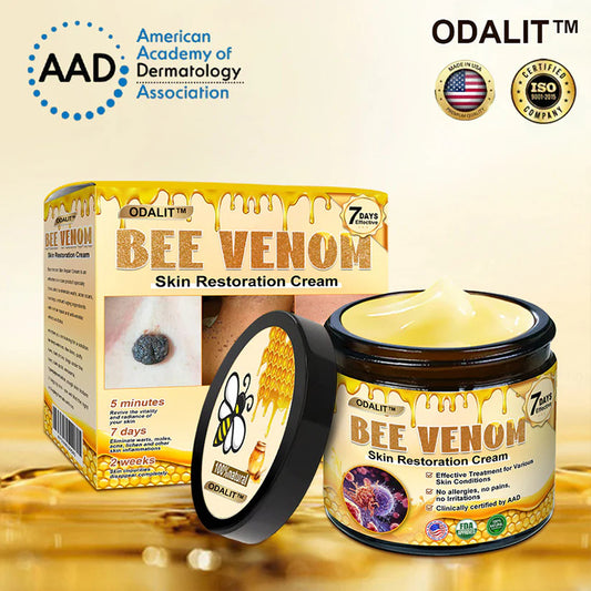 🔥Final 3 Hours: 80% OFF - ODALIT™ Bee Venom Skin Restoration Cream🐝