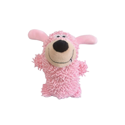 🔥🎄 Christmas Time Limited Offer - 🐾Cute Squeaky Mop Dog Toy｜Teeth Cleaning Chew · Interactive · Durable Plush