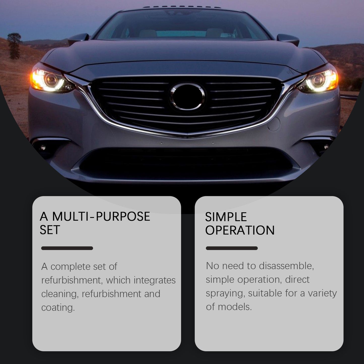 🔥Final 3 Hours: 80% OFF -🚘ODALIT™ Headlight Refurbishment Kit