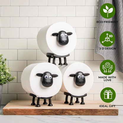 🔥Time-Limited Offer -🐑Sheep Toilet Roll Holder