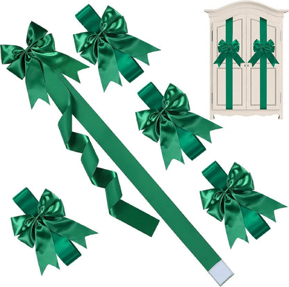 🔥Time-Limited Offer -🎄Christmas Cabinet Ribbon Bows – Instant Festive Makeover