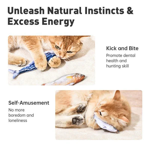 🔥Time-Limited Offer -🐟Flopping Fish Cat Toys