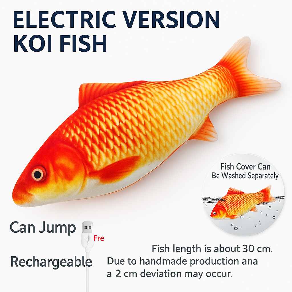 🔥Time-Limited Offer -🐟Flopping Fish Cat Toys