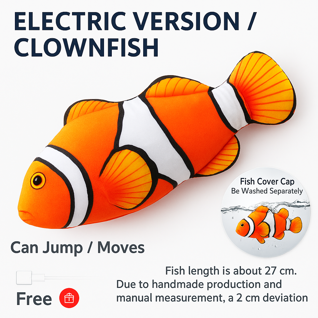 🔥Time-Limited Offer -🐟Flopping Fish Cat Toys