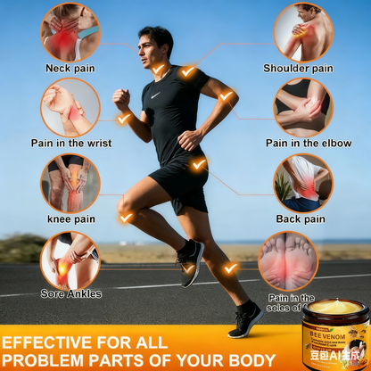 🔥Final 3 Hours: 80% OFF - ODEIUN™ Turmeric & Bee Venom Joint and Bone Pain Relief Cream🐝