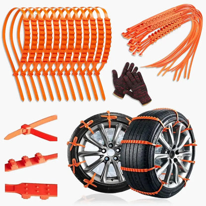 🔥Time-Limited Offer -🛞Universal Anti-Skid Snow Chains – Instant Winter Traction for All Vehicles