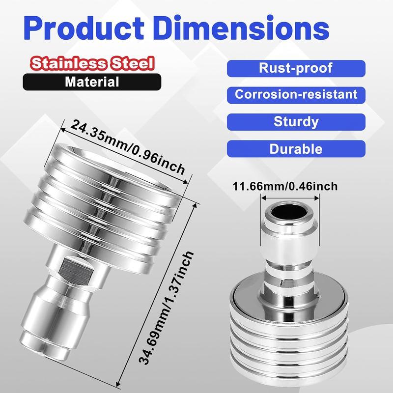 🔥Final 3 Hours: 80% OFF - 🚿Pressure Washer Nozzle – 1/4" Quick Connect Shower Tip for Car Wash & Gardening