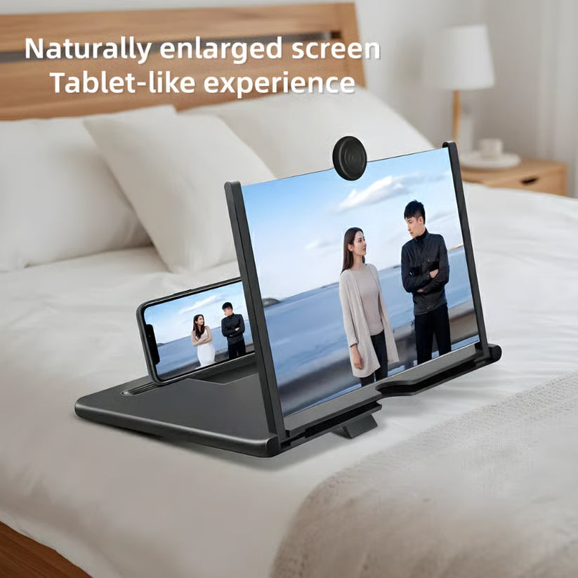 🔥Final 3 Hours: 80% OFF -📱Desktop Phone Screen Magnifier with Extendable Stand🔍