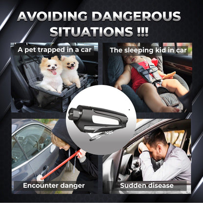 🔥Final 3 Hours: 80% OFF - 💥Upgraded 3-in-1 Car Window Breaker