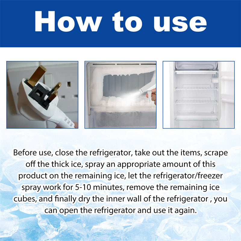 🔥Time-Limited Offer - 🧊Defrosting Spray for Fridge Freezer