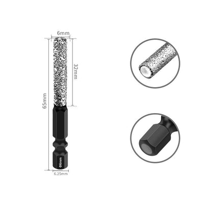 🔥Time-Limited Offer - 🛠️2-in-1 Hexagonal Shank Brazing Dry Drilling Specialized Hole Opener