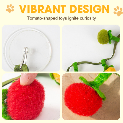 🔥Time-Limited Offer -🐾Interactive Fruit-Shaped Catnip Toy String